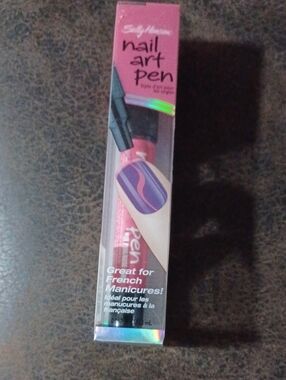 4/$30 New Sally Hansen Nail Art Pen - #04 Hot Pink